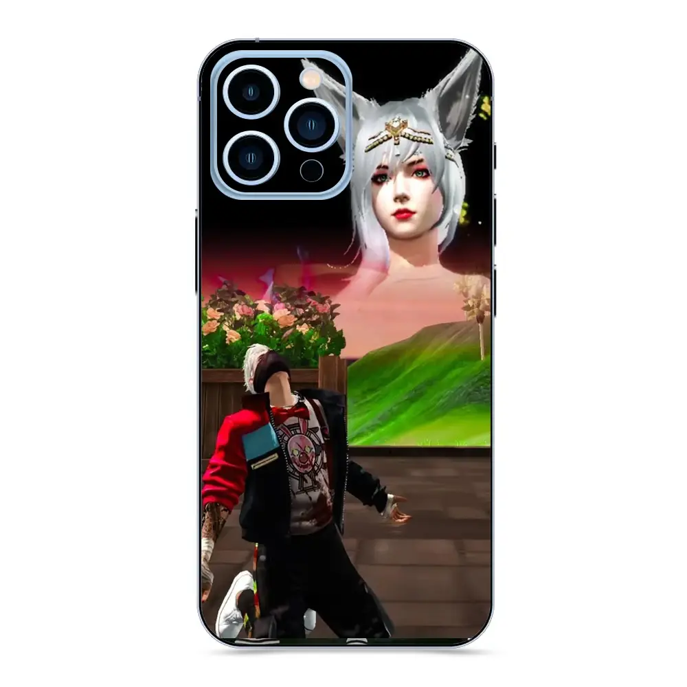 Premium vinyl mobile sticker with stylish matte finish and scratch-proof coating.