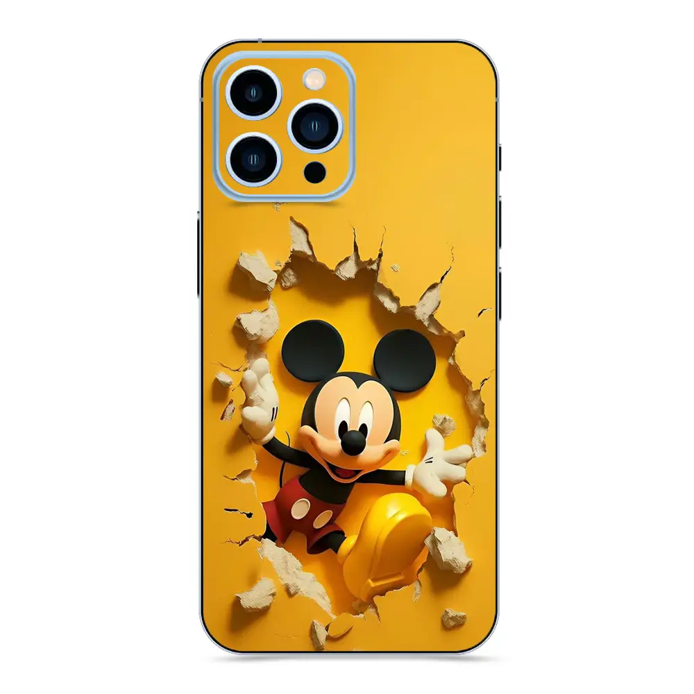 Premium vinyl mobile sticker with stylish matte finish and scratch-proof coating.