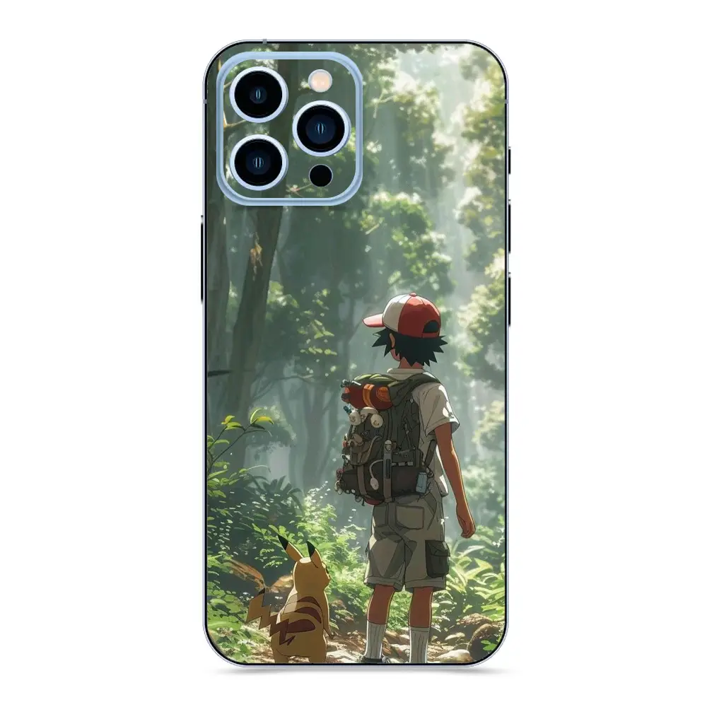 Premium vinyl mobile sticker with stylish matte finish and scratch-proof coating.