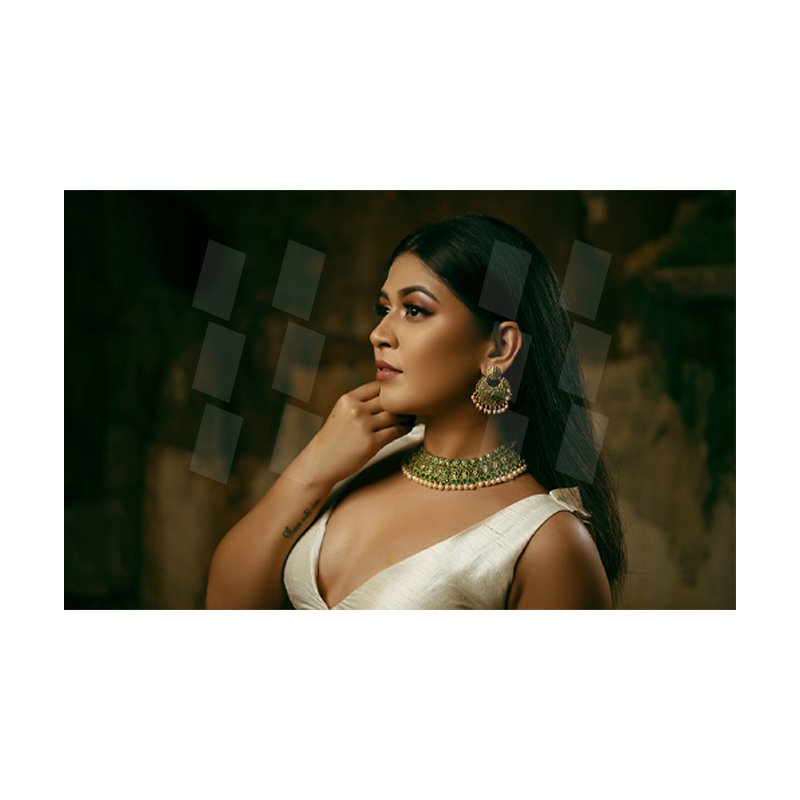 Premium clear acrylic display frame with polished edges and modern design.