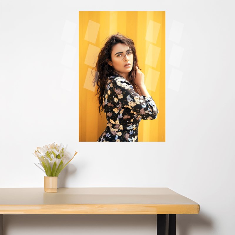 Premium clear acrylic display frame with polished edges and modern design.