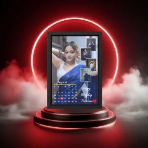 “Designer photo frame with elegant artistic detailing for home or office display”