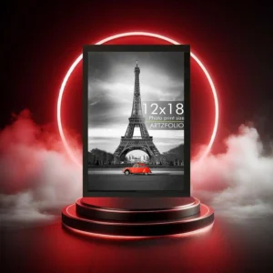 “Designer photo frame with elegant artistic detailing for home or office display”