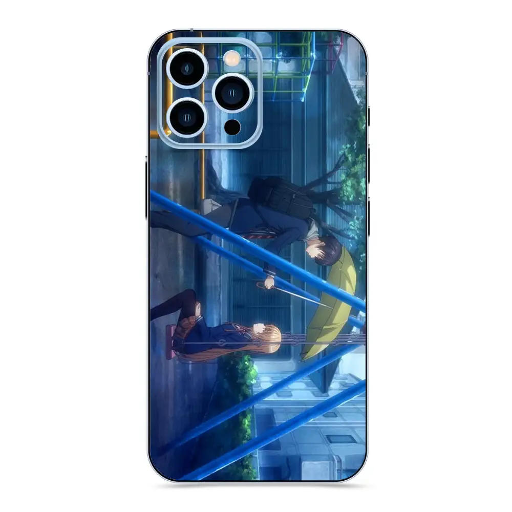 Premium vinyl mobile sticker with stylish matte finish and scratch-proof coating.