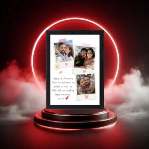 “Designer photo frame with elegant artistic detailing for home or office display”