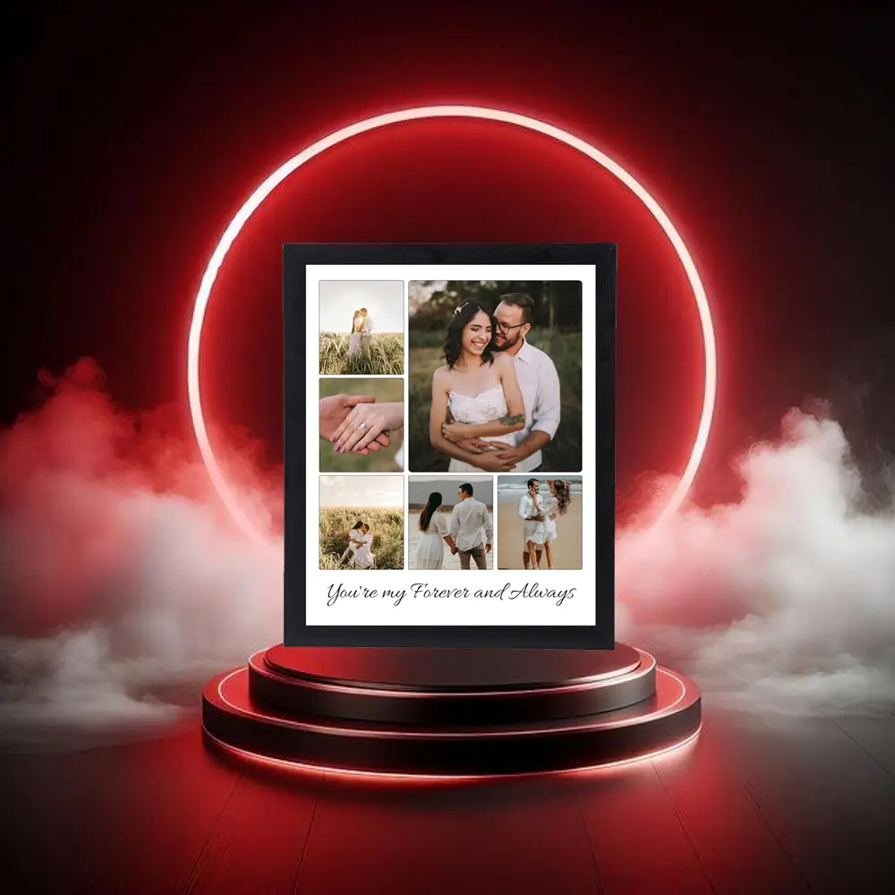 “Designer photo frame with elegant artistic detailing for home or office display”