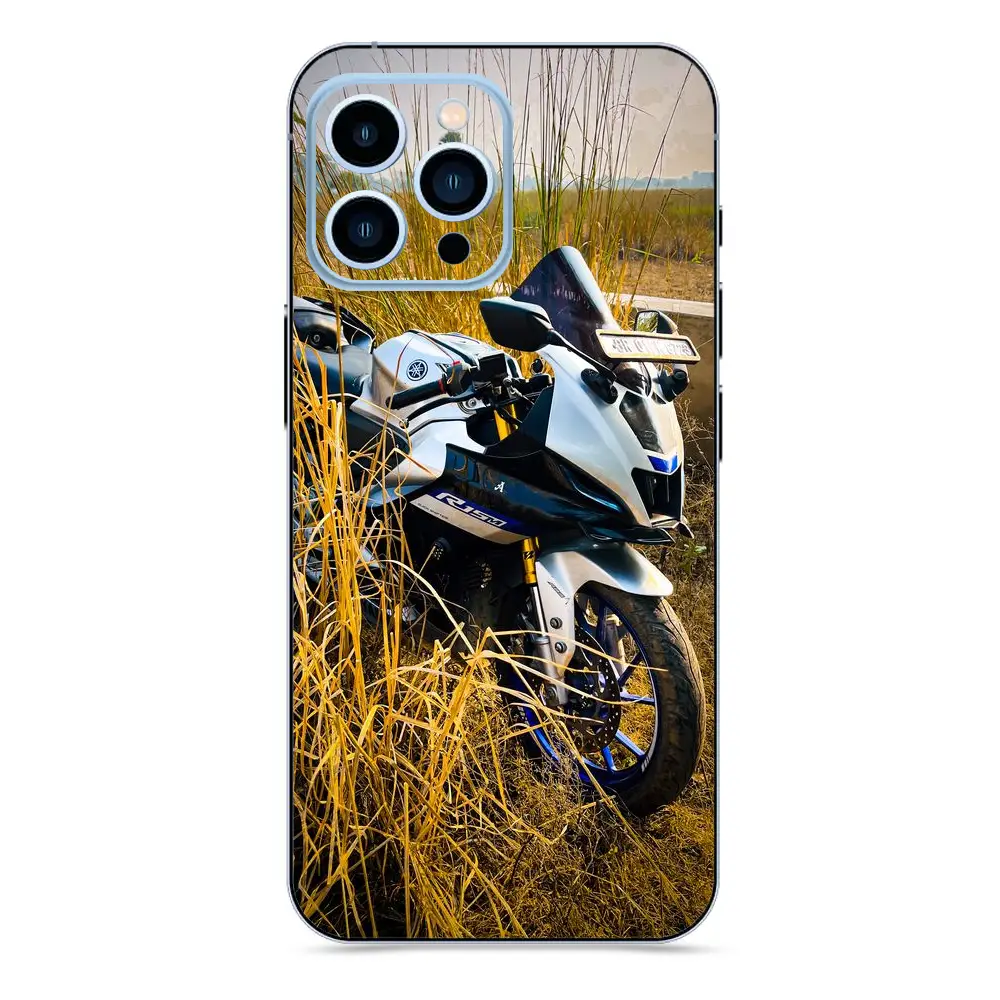 Premium vinyl mobile sticker with stylish matte finish and scratch-proof coating.