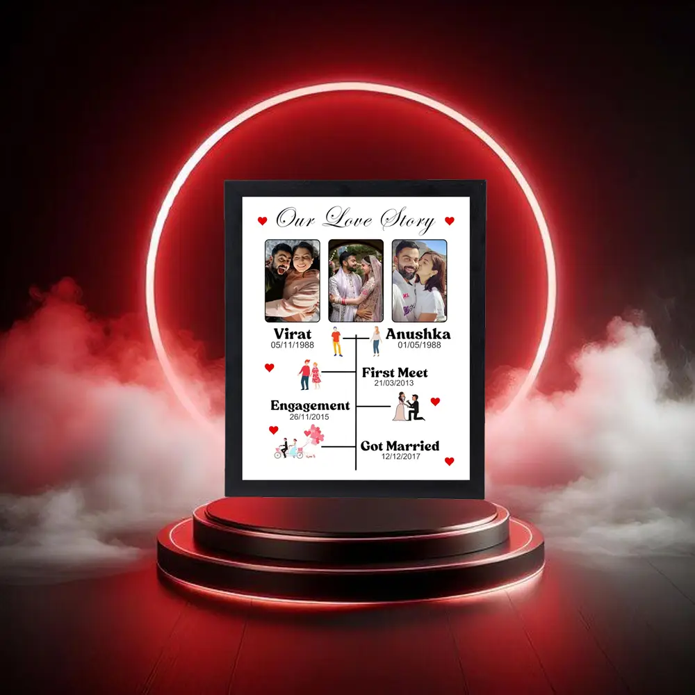 50_result “Designer photo frame with elegant artistic detailing for home or office display”