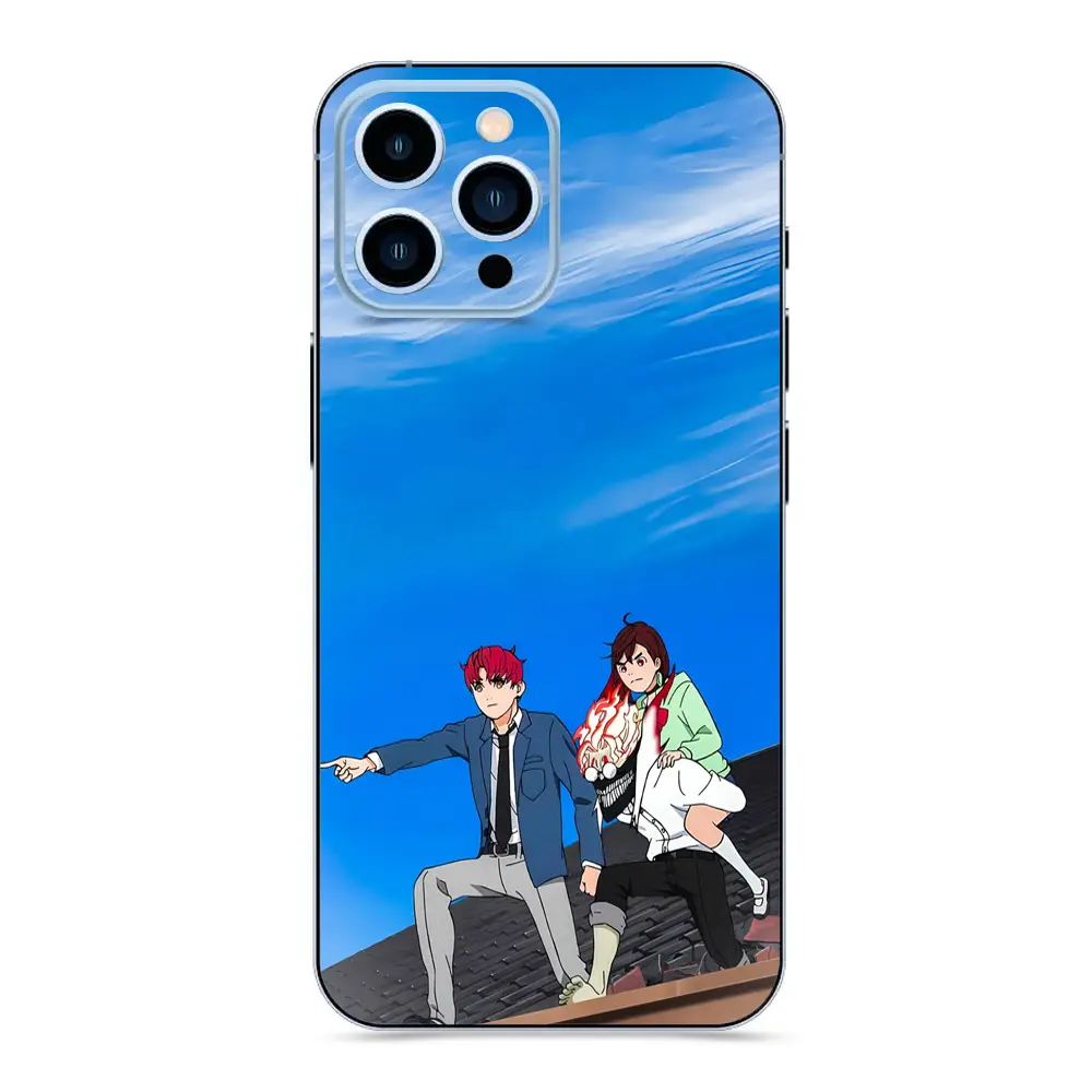 Premium vinyl mobile sticker with stylish matte finish and scratch-proof coating.