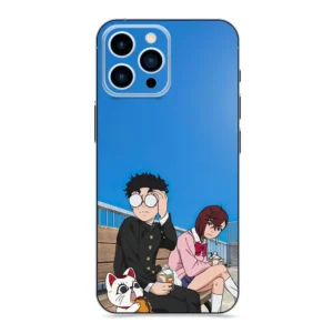 Premium vinyl mobile sticker with stylish matte finish and scratch-proof coating.