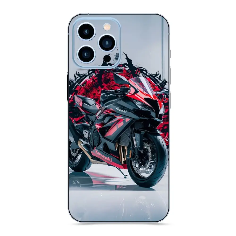 Premium vinyl mobile sticker with stylish matte finish and scratch-proof coating.