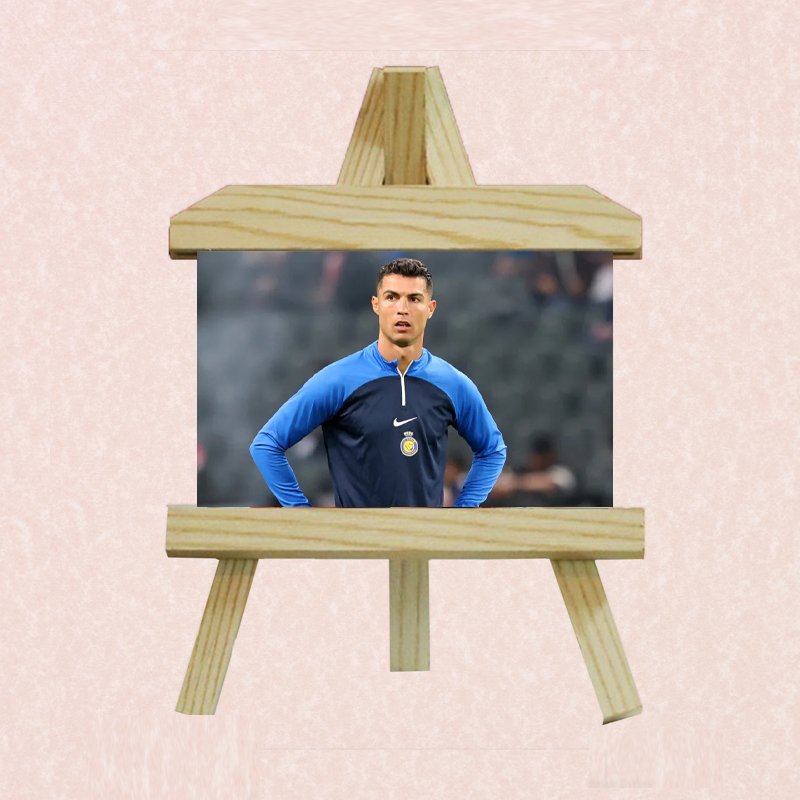 Custom printed calendar with company branding and vibrant monthly design.