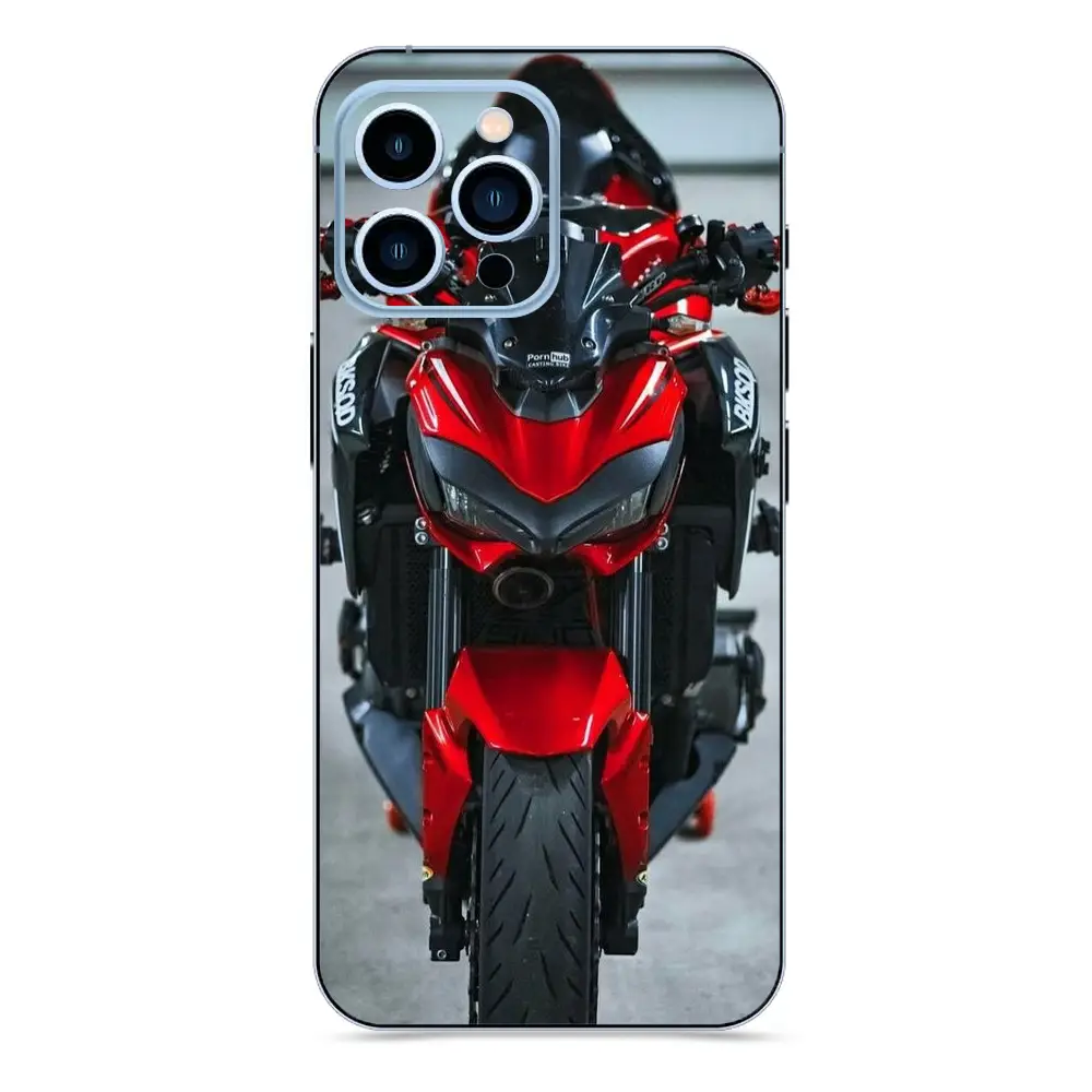 Premium vinyl mobile sticker with stylish matte finish and scratch-proof coating.