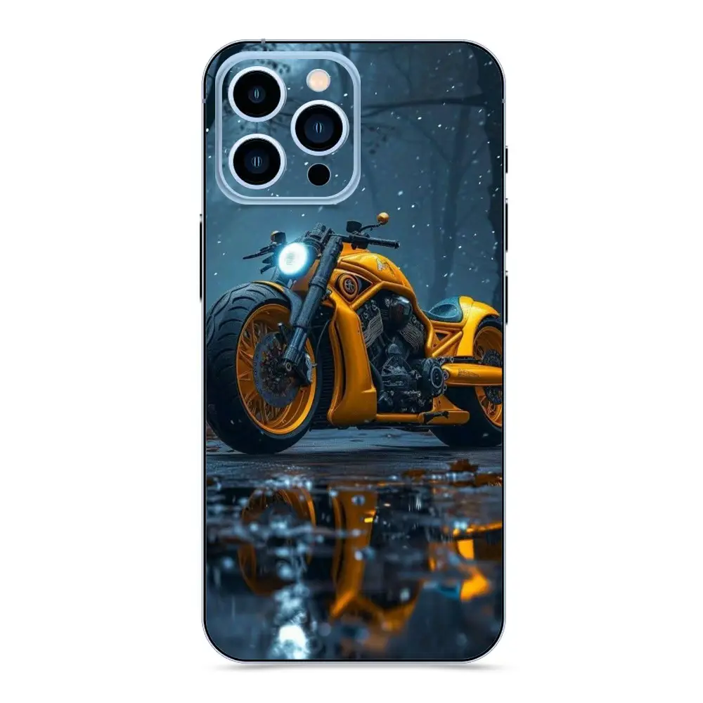 Premium vinyl mobile sticker with stylish matte finish and scratch-proof coating.