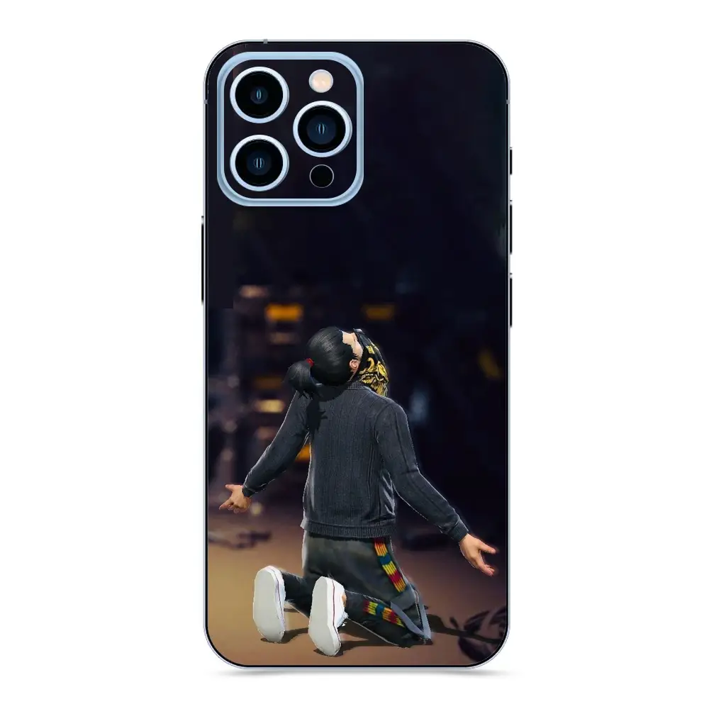 Premium vinyl mobile sticker with stylish matte finish and scratch-proof coating.v