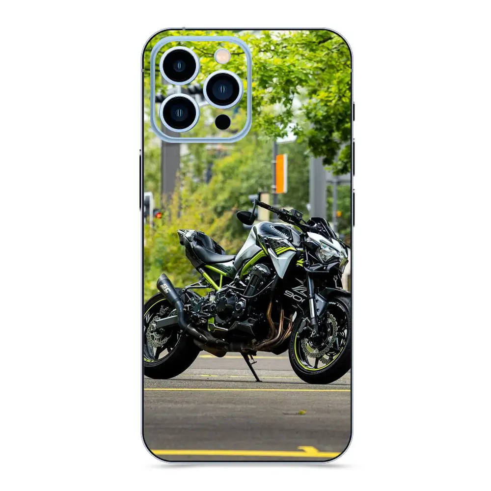 Premium vinyl mobile sticker with stylish matte finish and scratch-proof coating.