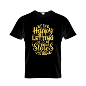 “Designer T-Shirt with trendy print and premium cotton fabric for men and women”