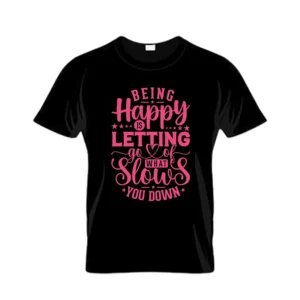 “Designer T-Shirt with trendy print and premium cotton fabric for men and women”