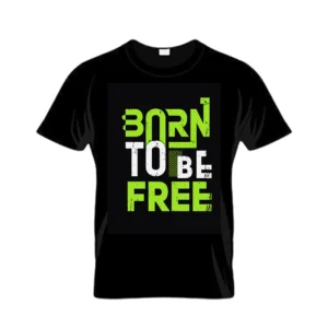 “Designer T-Shirt with trendy print and premium cotton fabric for men and women”