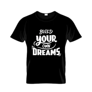 “Designer T-Shirt with trendy print and premium cotton fabric for men and women”