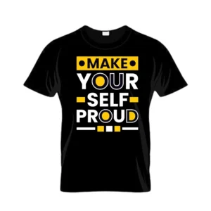 “Designer T-Shirt with trendy print and premium cotton fabric for men and women”