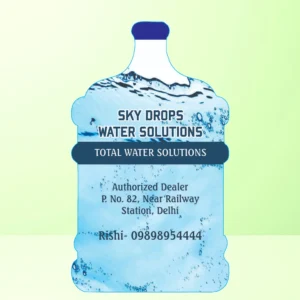 water supply visiting card die in burdwan