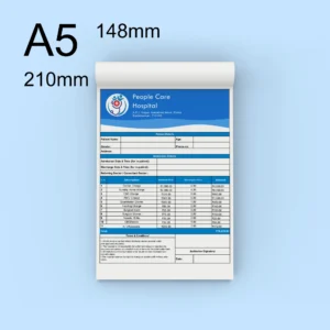 A5 Bill Book  With +1 Duplicate for Shop Billing | GST Invoice Book | Receipt Register for Business