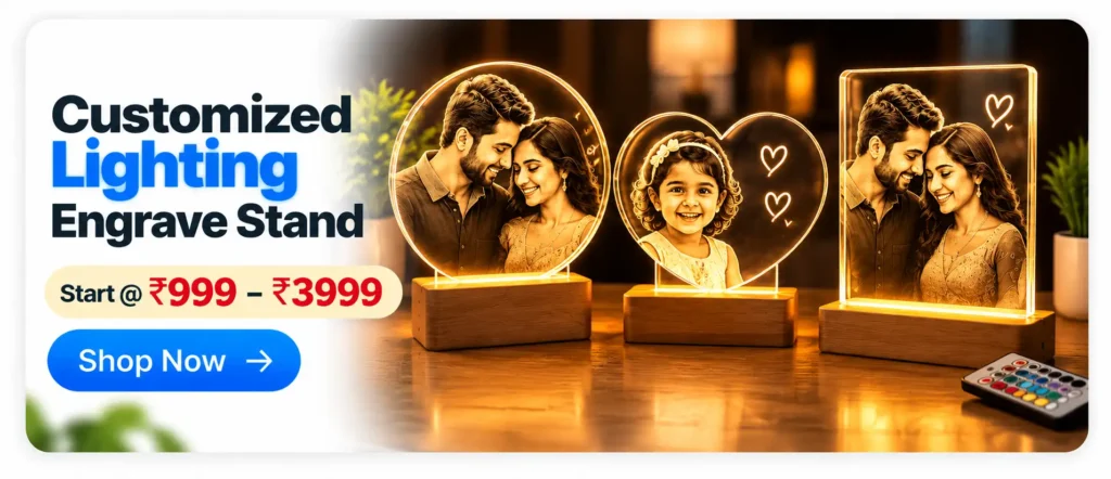 Engraving Lighting frame